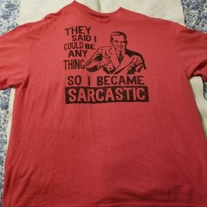 3X Men's Fun Short Sleeved Tee Shirt